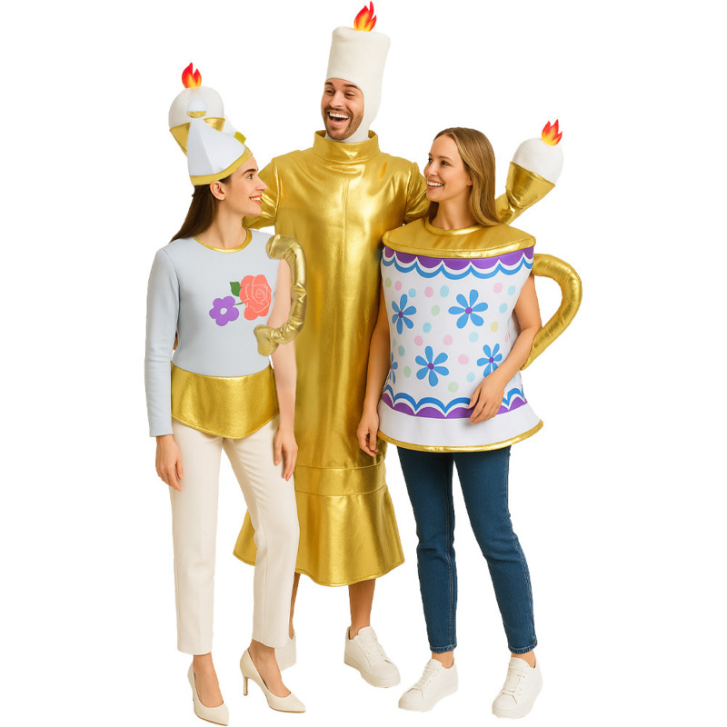 Holiday Candle Set - Fantasia de Halloween para Cosplay: Traje