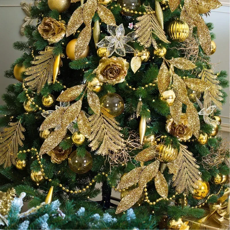 10PCS Haste de folha artificia - Christmas Wreath Fake avaliação e preço