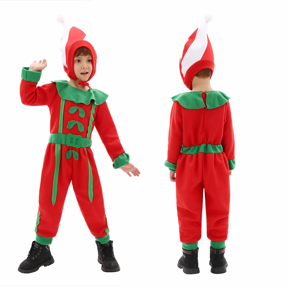 2025 natal elfo crianças cospl - Elf Costume Christmas avaliação e preço