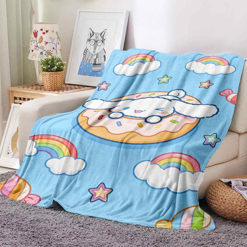 Cobertor Sanrio Fofo Cinnamoro - Christmas Throw Blanket avaliação e preço