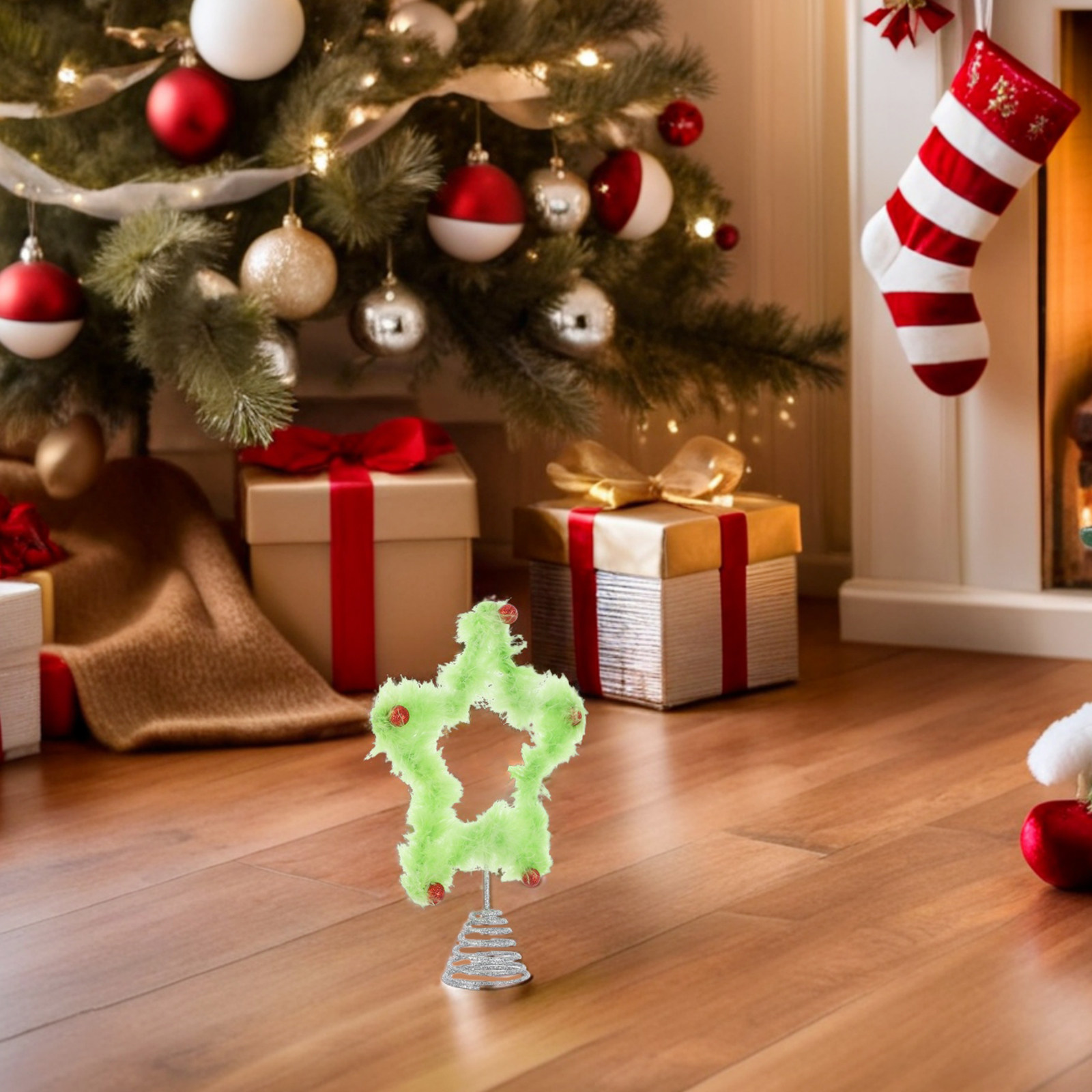 Ponteira de Árvore de Natal em - Star Tree Topper avaliação e preço