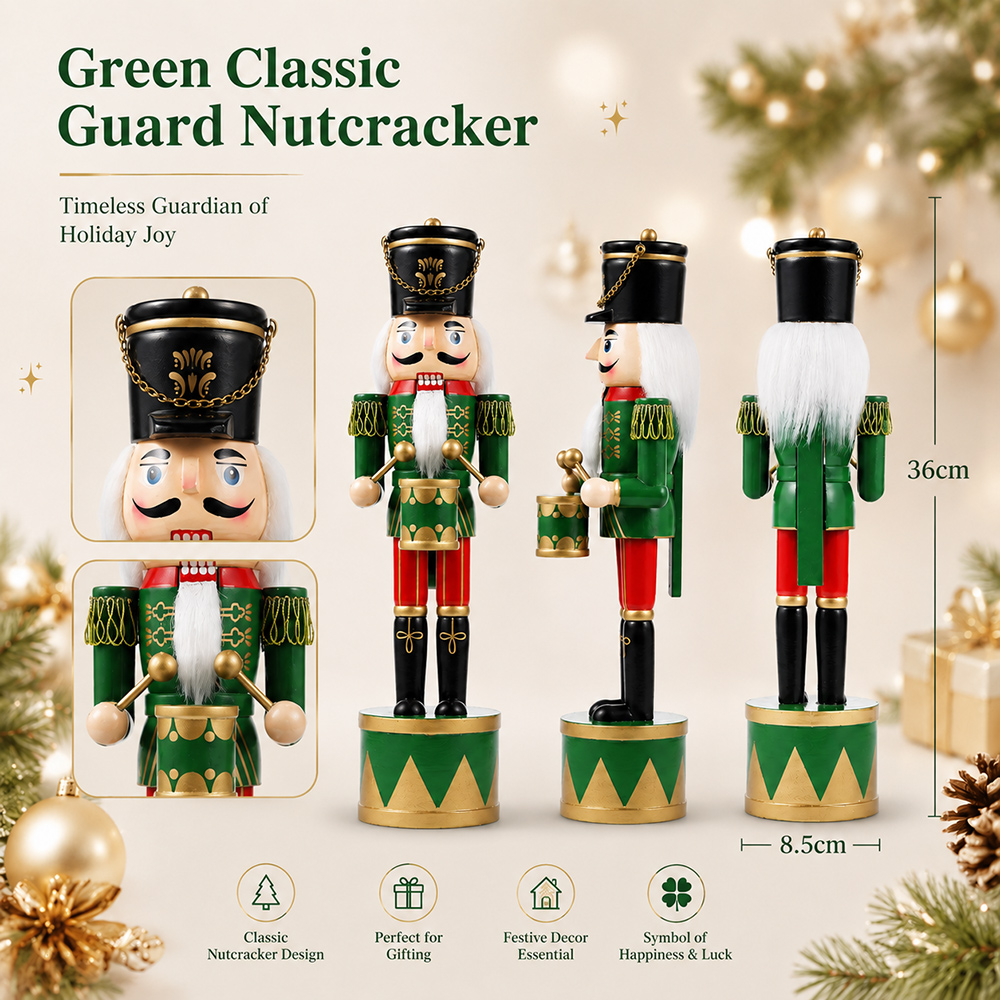 Quebra-Nozes de Natal de 36CM, - Nutcracker Figurine avaliação e preço