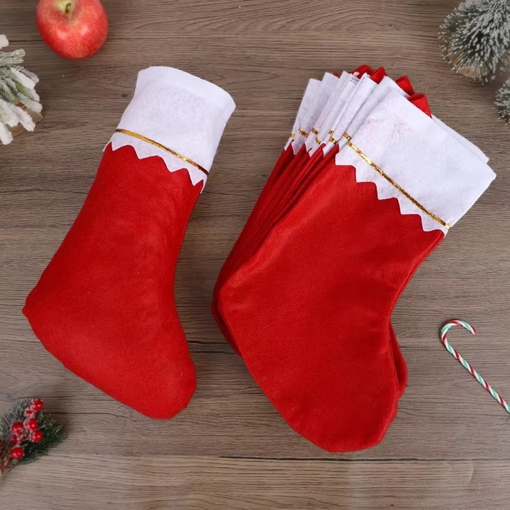 Novas Meias de Natal Vermelhas - Christmas Stocking Hanging avaliação e preço