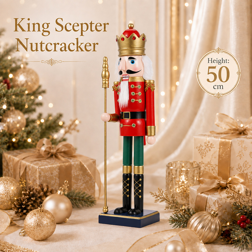 Quebra-Nozes de Madeira de 50C - Nutcracker Figurine avaliação e preço