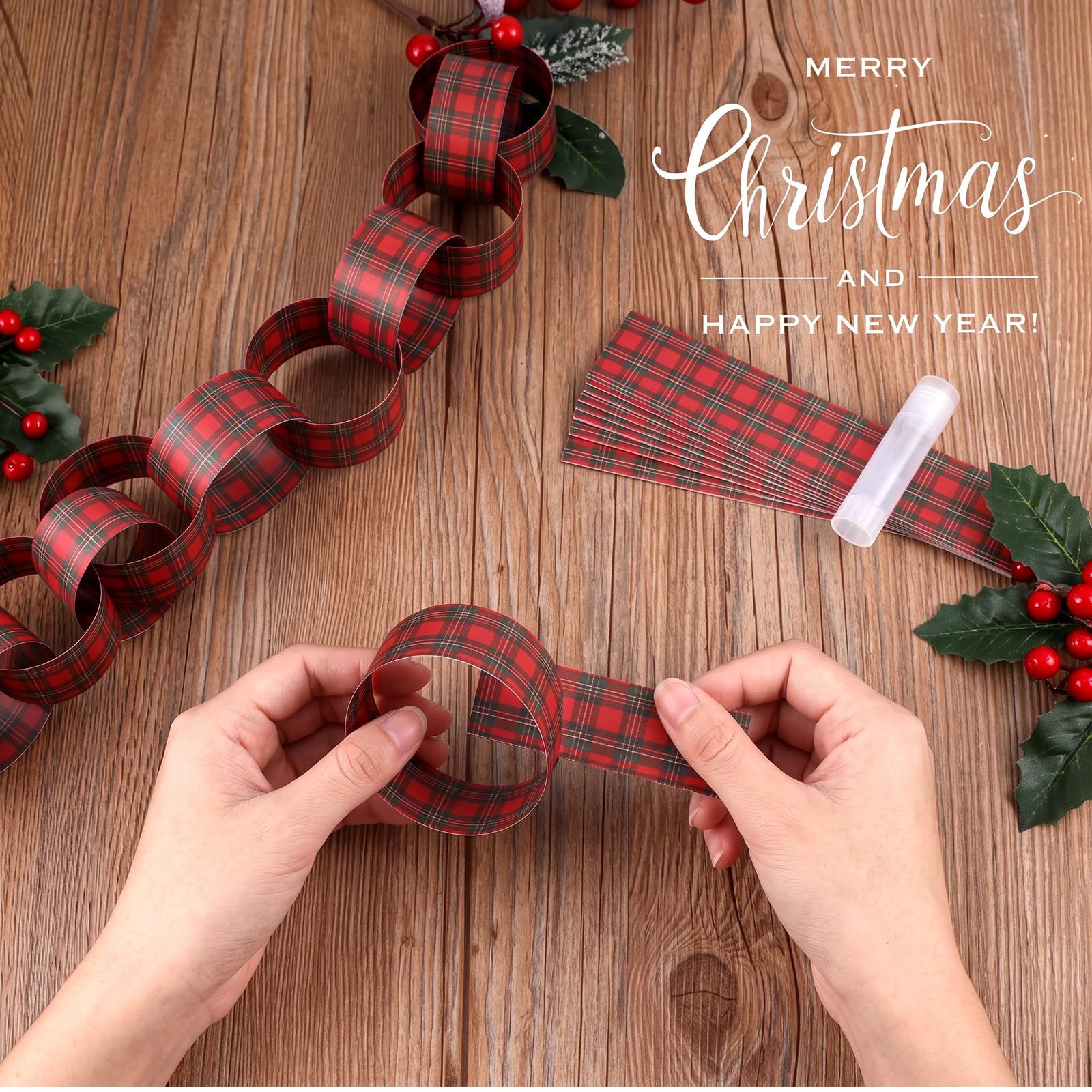 Guirlanda de Papel Xadrez Verm - Christmas Throw Blanket avaliação e preço