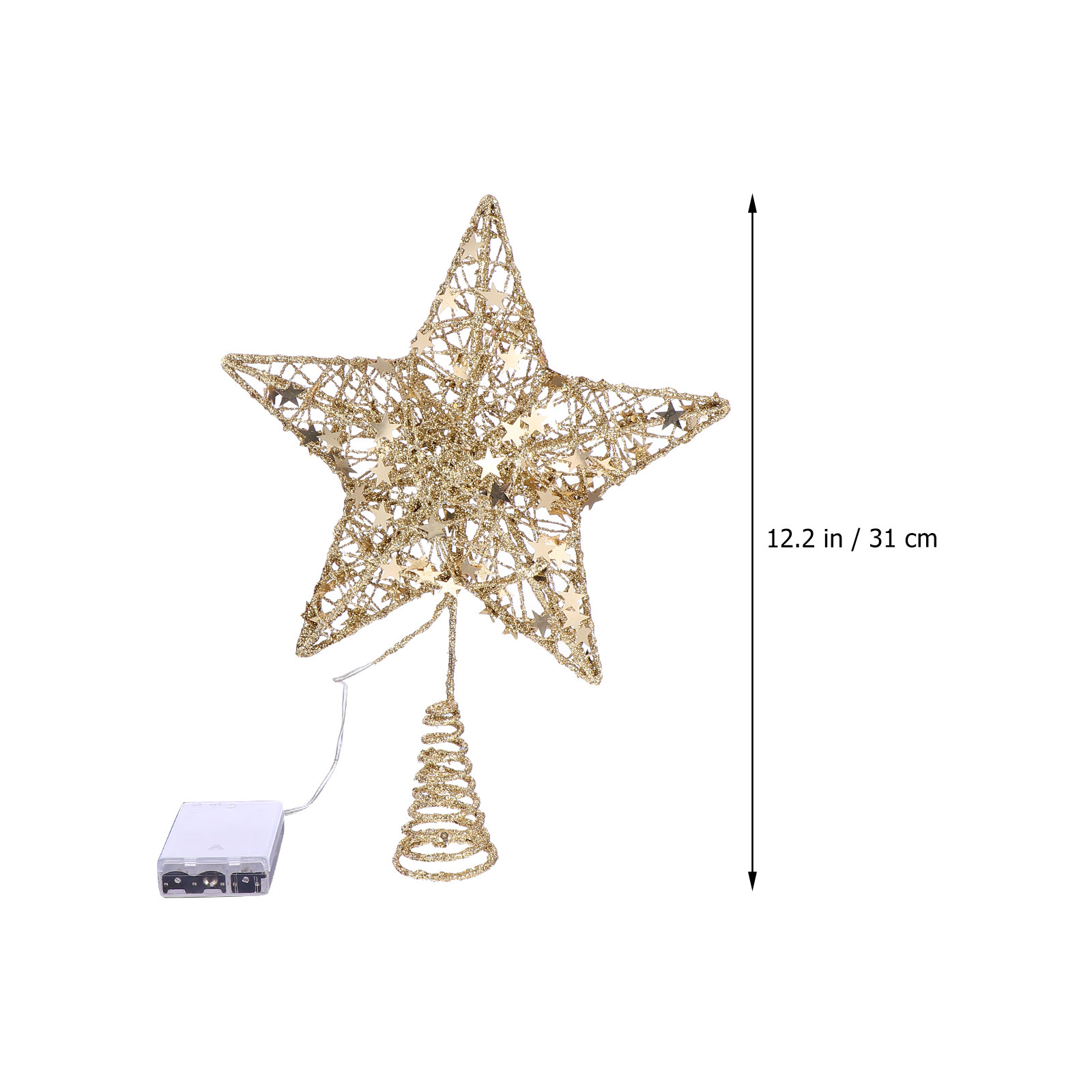 Decoração de Árvore de Natal p - Star Tree Topper avaliação e preço