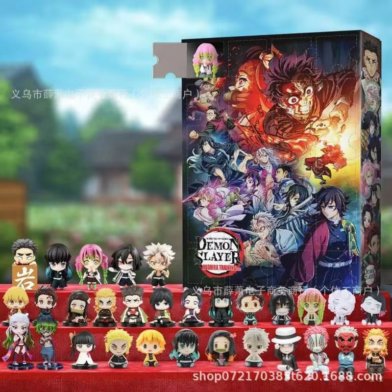 Novo anime demon slayer calend - Advent Calendar Gift avaliação e preço